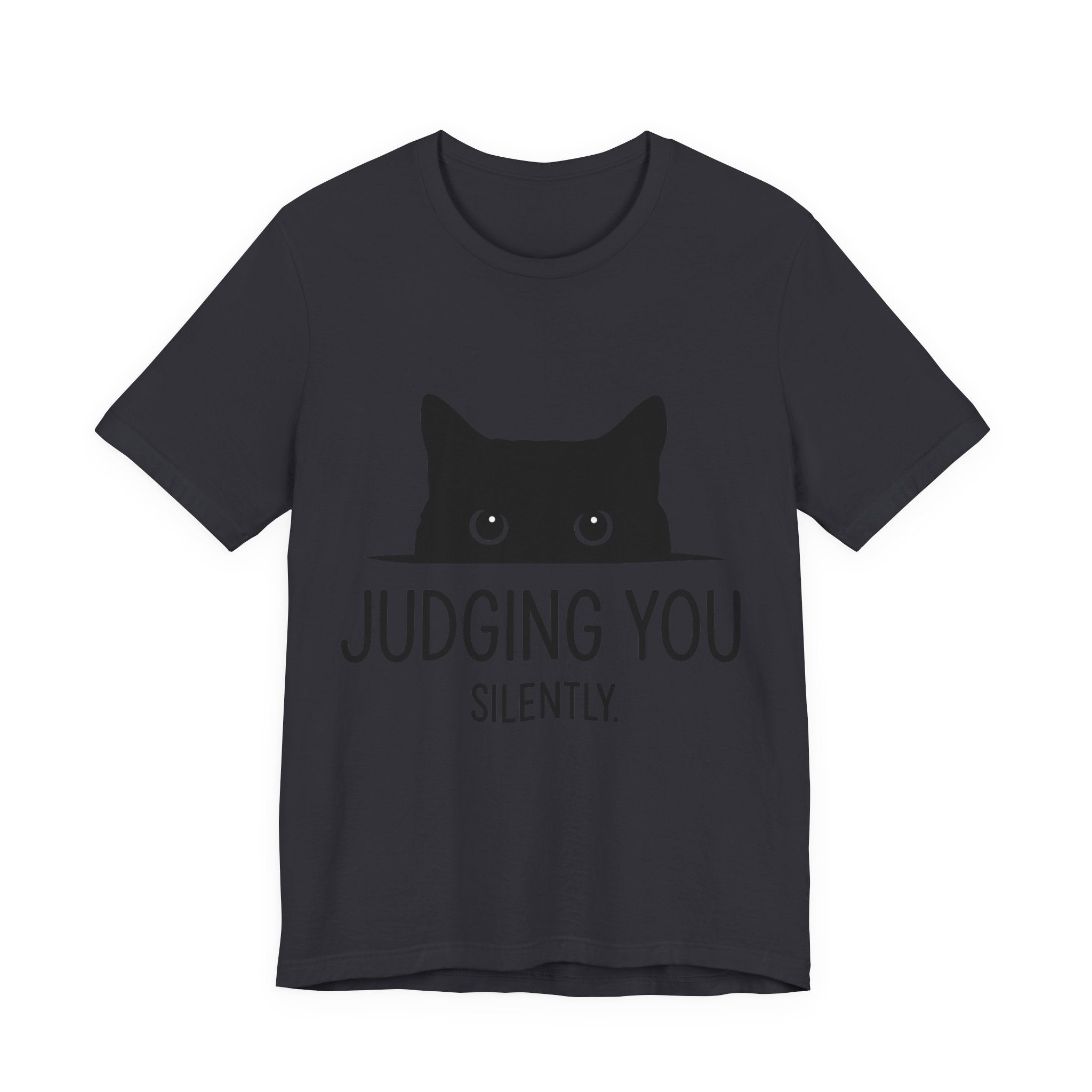 Judging You Silently Cat Tee (Unisex)