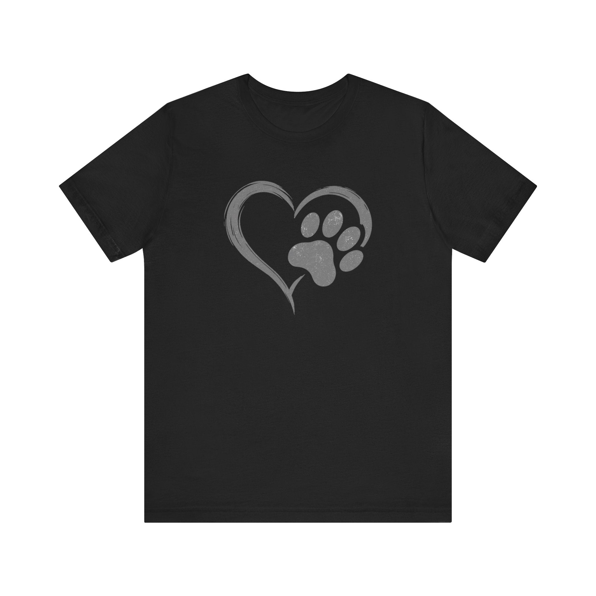 Dog Paw Heart Tee (Unisex)