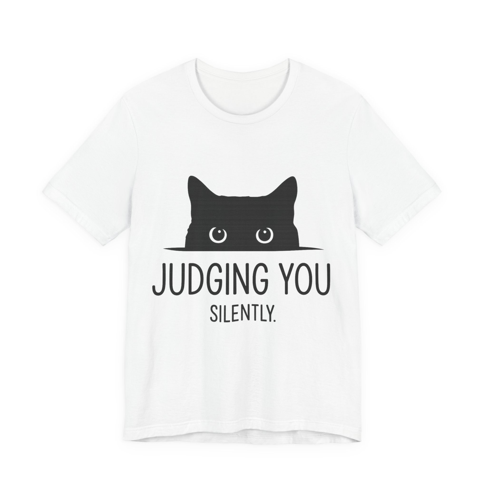 Judging You Silently Cat Tee (Unisex)