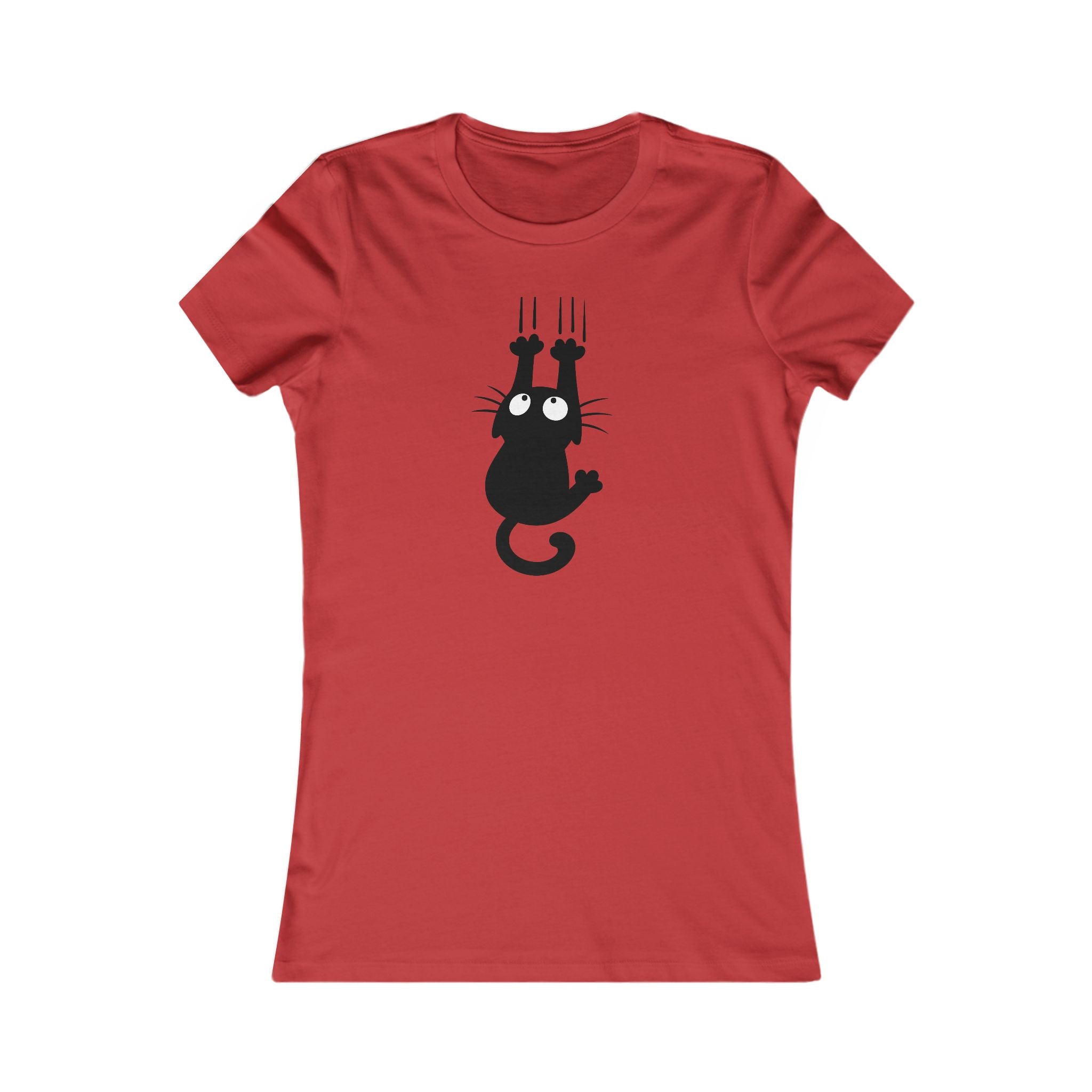 Scratching Cat Tee (Women’s Favorite Tee)