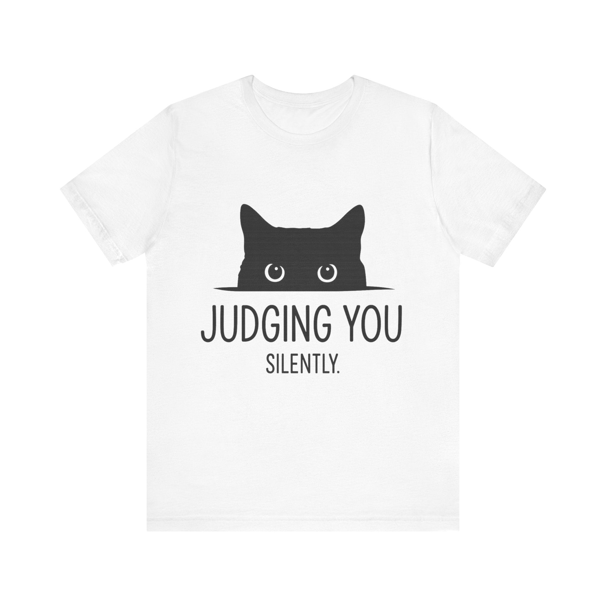 Judging You Silently Cat Tee (Unisex)
