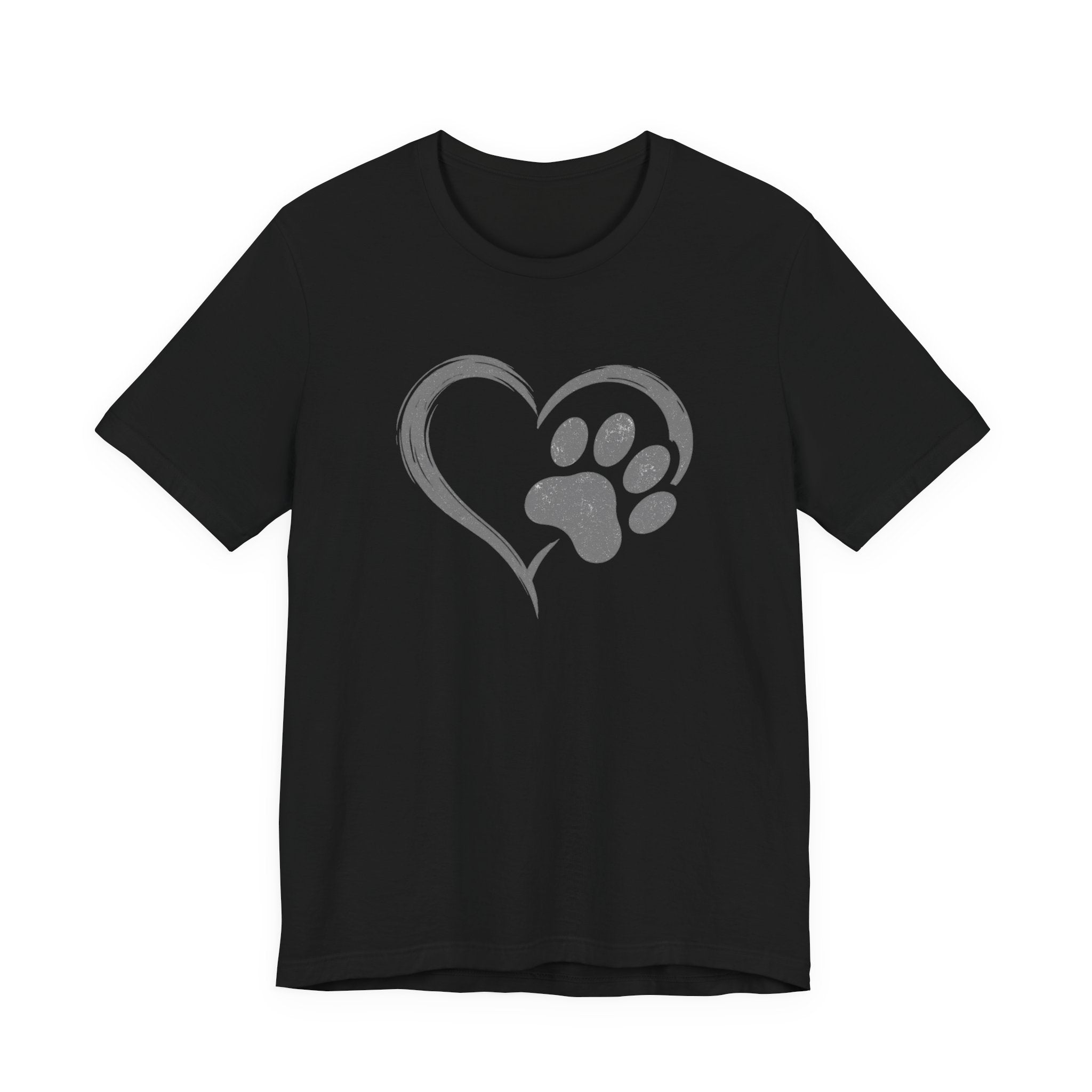 Dog Paw Heart Tee (Unisex)