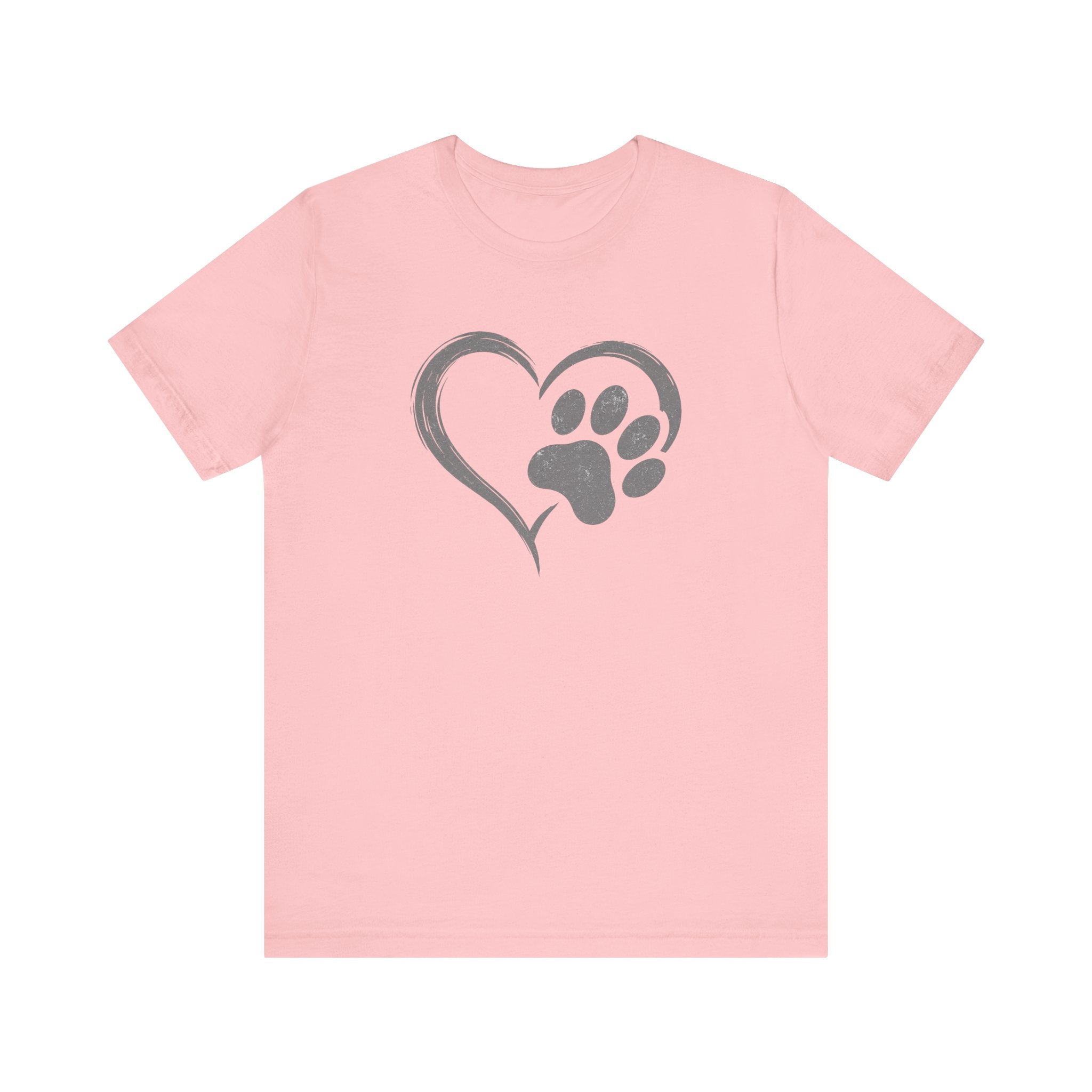 Dog Paw Heart Tee (Unisex)