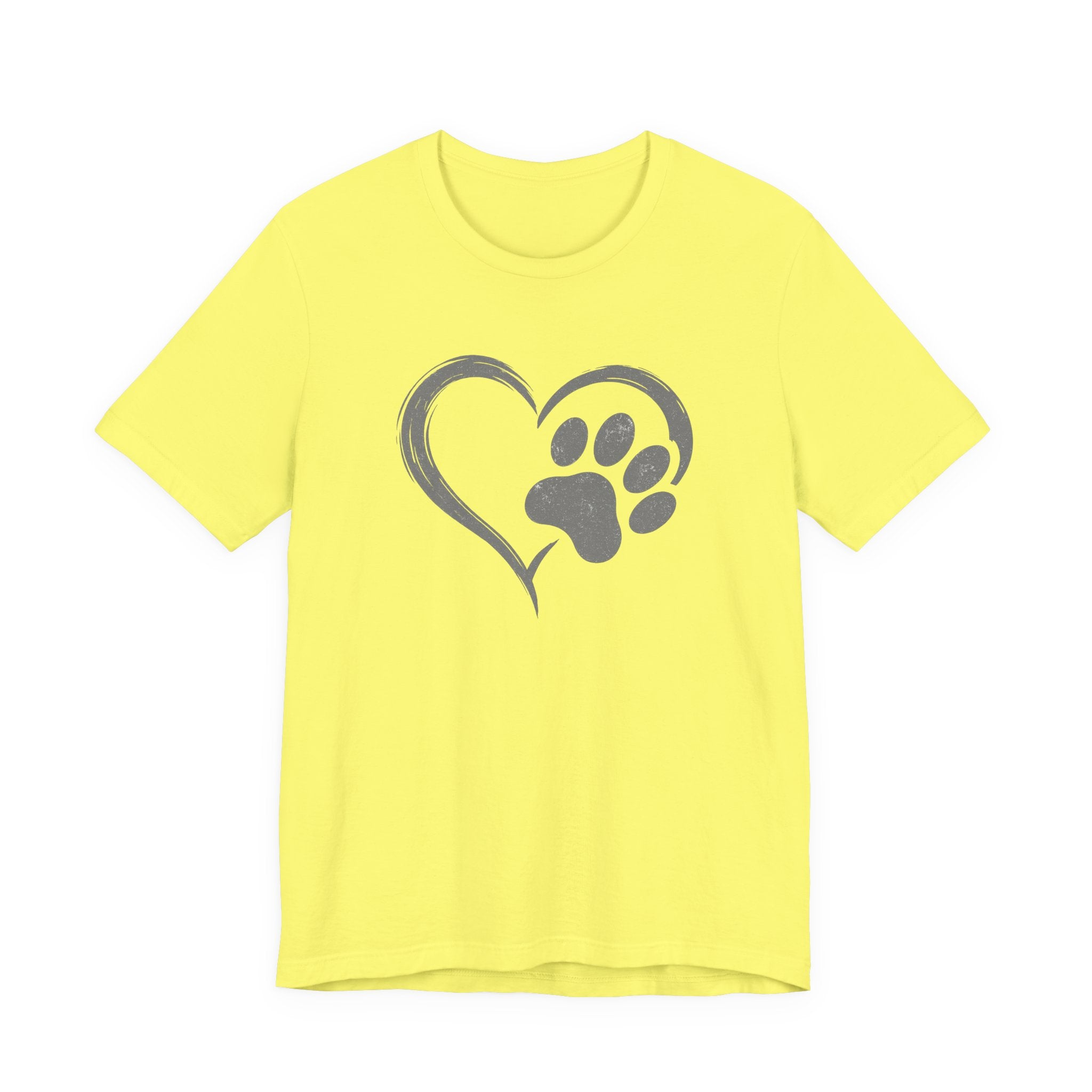 Dog Paw Heart Tee (Unisex)