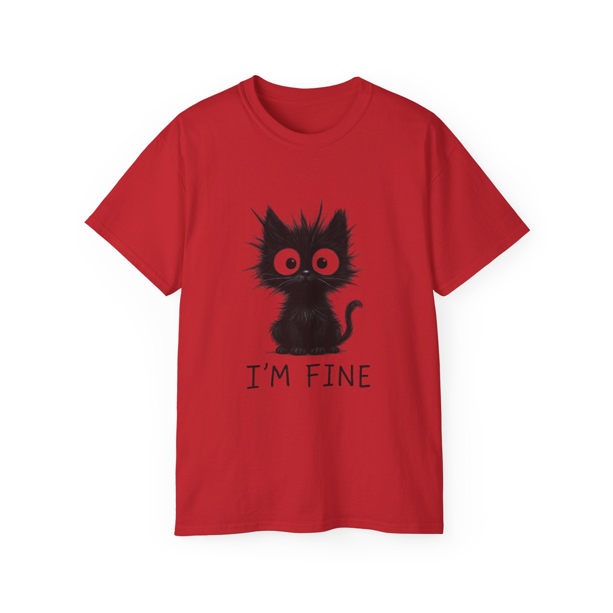 I’m Fine Cat Tee (Unisex)