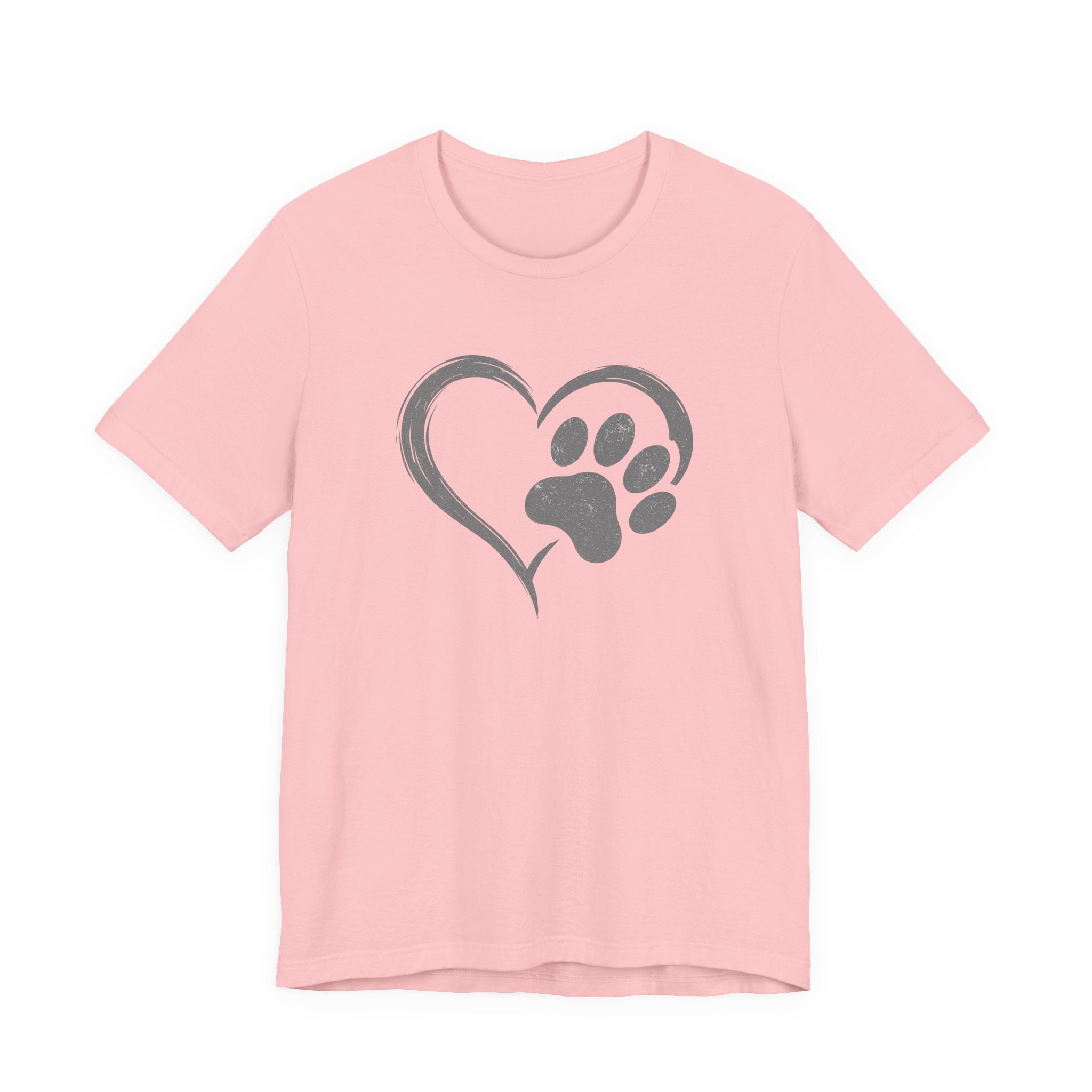 Dog Paw Heart Tee (Unisex)